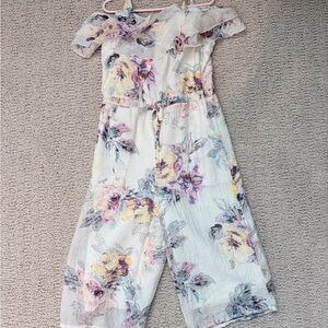 Isabella & Chloe Floral Jumpsuit